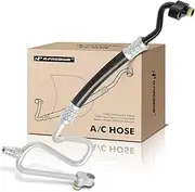 A-Premium A/C Discharge Line Hose Assembly Compatible with BMW 740i/740iL 1998-2001 4.4L, Compressor to Condenser