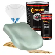 HOT ROD FLATZ Frost Green Metallic Gallon Kit URETHANE Flat Auto Car Paint Kit