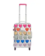 State Logan Patchwork Hearts Carry On Suitcase