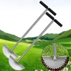 Lawn Edger Half Moon Shape Lawn Trimming Manual Edge Trimmer with Handle Lawn