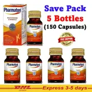 5x 30 capsules Geriatric Pharmaton with Ginseng Extract Natural Health Product