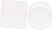 WOONEKY 4pcs Lash Grafting Pallets Adhesive Silicone Pad Set for False Eyelashes Extension