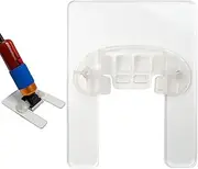 Rug Tufting Trimmer Shearing Guide | Rug Tufting Holder Base Acrylic Shearing Machine Base,Transparent, Keep Rug Uniform for Home & Hotel Carpet Trimmers, Excluding Trimmer Yongbao