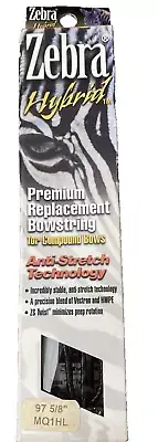 Zebra Hybrid Archery Bow String 97 5/8” MQ1HL-Brand New-SHIPS N 24 HOURS