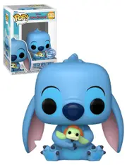 Funko POP! Disney Lilo & Stitch #1353 Stitch (With Turtle) - New, Mint Condition