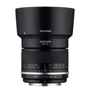 Samyang 85mm f/1.4 Renewal UMC II Nikon Full Frame, De-Click & Weather Sealed