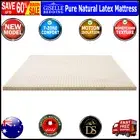 Giselle Bedding Pure Natural Latex Mattress Topper 7 Zone 5cm Queen Mattresse