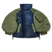[sacai] Gem Nylon Taffeta X Nylon Twill Jacket