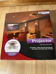Sanus VMPR1 Visionmount Universal Projector Ceiling Mount Silver BRAND NEW