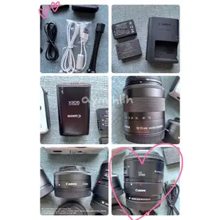 Canon EOS M 微單眼相機(白/整組不拆售/可小議)