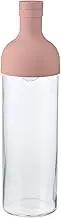 HARIO Cold Brew FIB-75-SPRR Tea Bottle with Filter Insert, 750 ml Smoky Pink