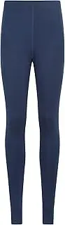[Mountain Warehouse] Talus Women Thermal Baselayer Pants - Lightweight Thermals, Breathable, Quick Drying - for Winter Travelling & Outdoors Navy 12