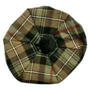 Men's Mackenzie Weathered TAM o' SHANTER Bonnet Beret Balmorals Tartan Tammy Hat