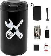 Bike Bottle Holder Tool Storage Portable Storage Tools Bike Repair Tools | Strong Compact Organizer Travel Maintenance Supplies for Keys and Screws