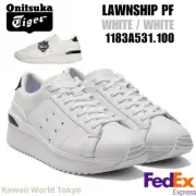 Onitsuka Tiger LAWNSHIP PF WHITE / WHITE 1183A531 100 UNISEX Japan F/S