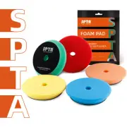 SPTA 5"(125mm)/6"(150mm) Polishing Buffing Foam Pads Kit For DA RO Polisher