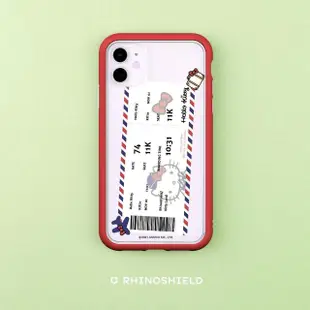 【RHINOSHIELD 犀牛盾】iPhone 11/11 Pro/Max Mod NX手機殼/機票(Hello Kitty)