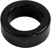 Doc Johnson TitanMen - Cock Ring - Stretch-to-Fit - Makes Your Penis Firmer, Harder, and More Engorged - Made of Body-Safe TPR - Black