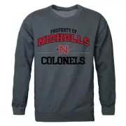 Nicholls State University Colonels NSU Property of Crewneck Sweatshirt Sweater