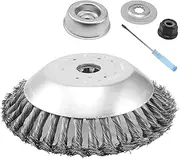 Viabrico strimmer Wire Brush Cutter Head, 8 inch Steel Trimmer with 4pcs ataptor kit, Handguns Methoxetamine Hawaiian Baby Woodrose Seeds Klip Dagga or Lions Ear Hemp