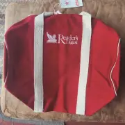 Vintage New Readers Digest Duffel Duffle Gym Bag Its Hip To Be Square April 1988