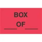 1000 - #DL3221 3x5" Box ___ OF ___ Label