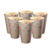 French Lily Bamboo 6 Cup Set