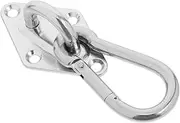 NULYLU 1 Set Hammock Hanging Kit Hammock Hitch Mount Punch Wall Bag Swing Hanger Screw Shade Indoor Duty Chair Suspension Hook Steel Swing Bolt Porch Hammock Accessories Ceiling Hooks Lag