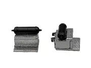 1/64 DCP PARTS BLACK/CHROME PETERBILT 359/379/389 AIR TANKS & STEPS