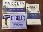 Lot of 3 LOVELY English Lavender Yardley Bar Soap w/ Essential Oils 4.25 Oz