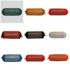 Indian Bolster Cover Round Neck Roll Cylinder Pillow Case Cushion Back Support