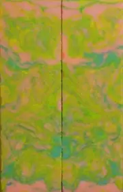 Pastel Dream Inlace Acrylester #100 2 pc Knife Scale 1/4"x1 1/2"x5" 003