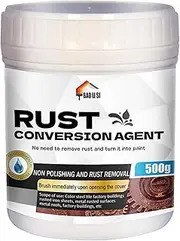 Rust Encapsulator Paint - 500ml Rust Reform Rusty Metal Primer,Professional Rust Encapsulator Paint For Ship, Football Goal, Tin Roof, Tractor, Fence, Playground Equipment