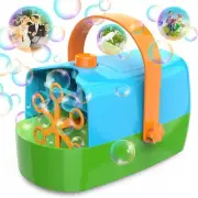 Bubble Machine, Automatic Bubble Blower with Concave Tank, Durable Bubble Maker