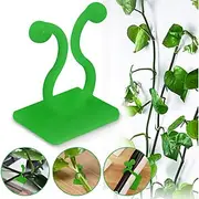 20pcs Plant Climbing Wall Fixture Clips, Vine Fixer Invisible Self-Adhesive Hook Plant Vine Traction Wall Vines Fixture Wall Sticky Hook Vines Fixing Clip Vine