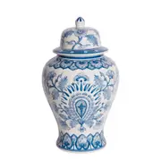 [Florabelle Living] Beau Blue & White Porcelain Ginger Jar Large