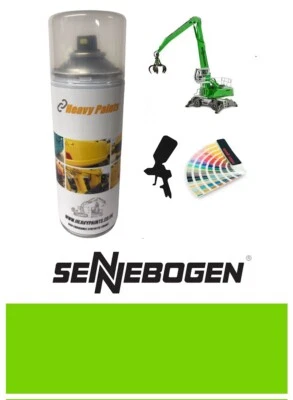 Sennebogen Material Handler Green Endurance Enamel Paint 400ml Aerosol