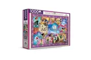 1000pc Crown Premium Jigsaw Puzzle Disney Princess Kids Fairy Tale Puzzle 8y+