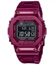 Casio G-Shock Full Metal Red Stainless Steel Watch GMWB5000RD-4
