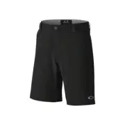 NEW! Oakley Stance Mens Golf Shorts - sz 34 - Jet Black - PGA Tour Bubba Watson