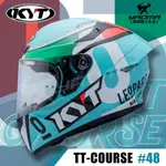 KYT安全帽 TT-COURSE TTC #48 選手彩繪 全罩式 入門款 眼鏡溝 單鏡片可加裝防霧片 耀瑪騎士部品