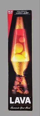 Lava Lite 2149 COLORMAX Volcano Print Lava Lamp with Tri-colored Globe-NEW