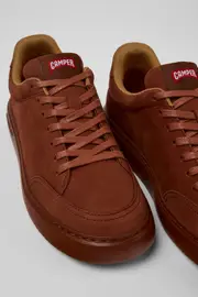 Runner K21 Red Nubuck Sneakers for Women