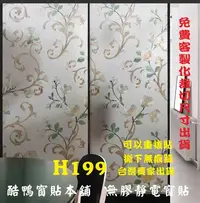 在飛比找Yahoo!奇摩拍賣優惠-酷鴨窗貼本舖#免費裁切  無膠靜電玻璃窗貼 玻璃貼紙透光不透