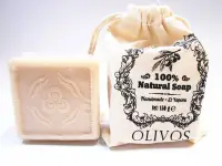 在飛比找Yahoo!奇摩拍賣優惠-~香草美粧~原裝進口OLIVOS%100 橄欖油手工皂 15