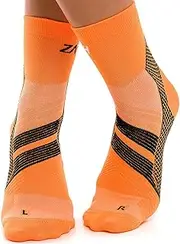 ZaTech Plantar Fasciitis Socks, Ankle Compression Socks, Foot & Arch Support for Women & Men. Reduce Swelling, Foot Pain & Tendonitis Relief & Recovery