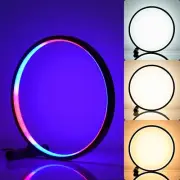 Ring Halo RGB RGBW Table Lamp - RGB Desk Lamp Multicolored Light Tacahe