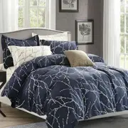 3D Simple Branches 130 Bed Pillowcases Quilt King Size