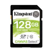 Kingston Canvas Select 128GB SD Card Class 10 SDHC UHS-I Camera HD Video 80MB/s