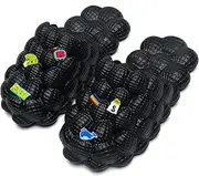 [PLOVELXN] Kids Bubble Slides Golf Ball Shoes, Bubble Slides for Kids, Boys Girls Funny Lychee Massage Bubble Slippers, Bubble Slides Kids Non-Slip Thick Sole House Slippers Shower Sandals